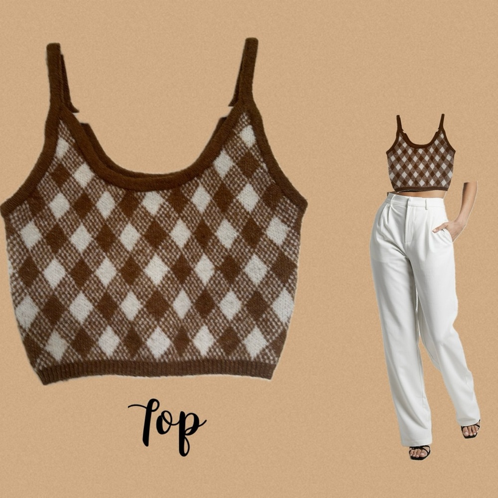 Brand:  ZARA, size: S, knit top, used garment